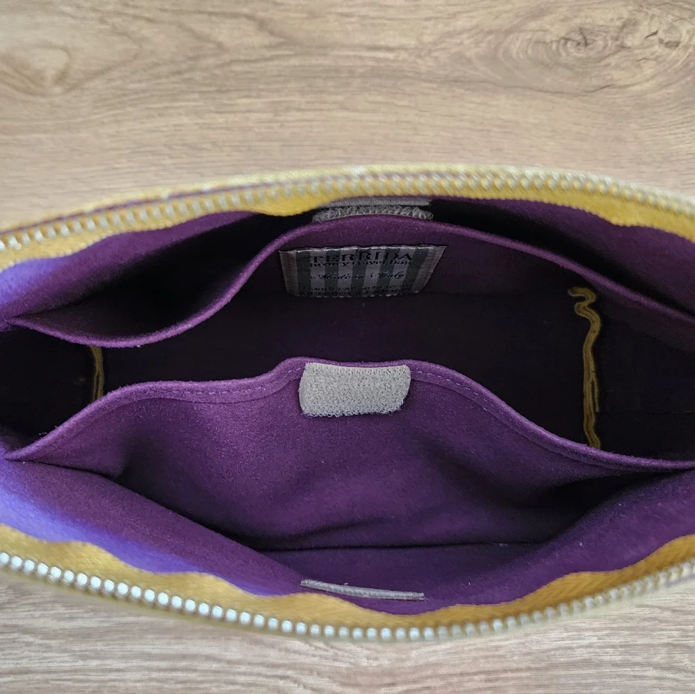 Terrida Murano Italian Leather toiletry bag - Picture 7 of 12